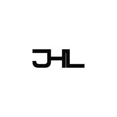 Obraz premium jhl letter original monogram logo design