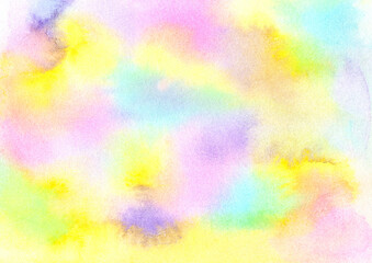 abstract watercolor background of different colors