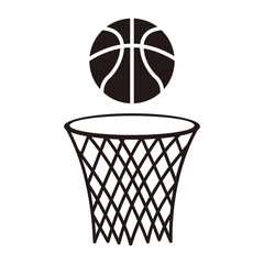 basketball icon vector sign symbol