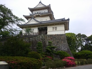 Historical Odawara Castle in Kanagawa Prefecture, Japan