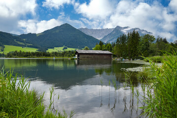 Der Walchsee in Tirol / Österreich
