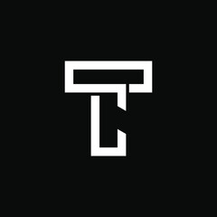 T C TC monogram letter vector download icon