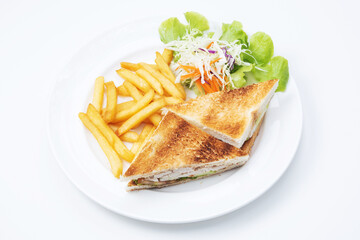 slice of bread with cheese