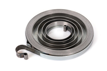 band spring on white isolated background