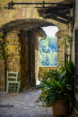 Village médiéval en Italie