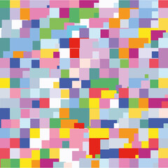 abstract background with colorful squares