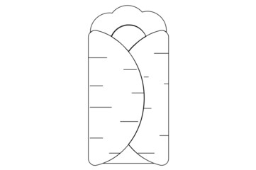 Shawarma Isolated Vector Illustration which can be easily Download