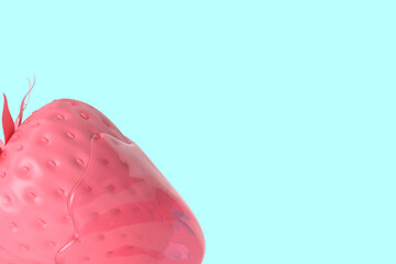 strawberry and fruit background