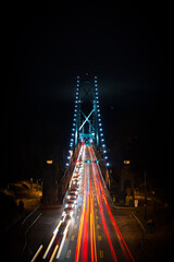 Fototapeta na wymiar Lionsgate bridge, Vancouver, BC, Canada