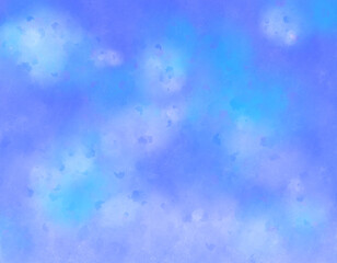 背景-水彩風-テクスチャ-青