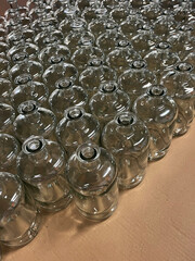 empty bottles, spirit production