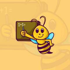 Bee Back To School Character