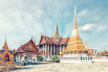 Naklejka premium Grand Palace in Bangkok city, Thailand
