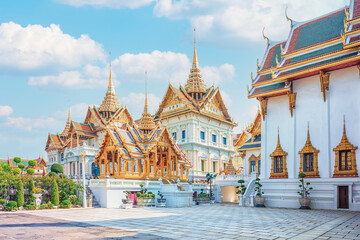 Grand Palace in Bangkok city, Thailand - obrazy, fototapety, plakaty