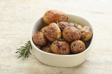 Roasted baby potato with rosemary