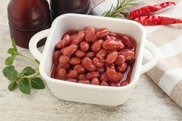 Red bean in tomato sauce