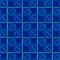 Blue square geometric wallpaper futuristic