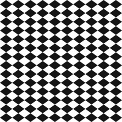 Diagonal rhombs checker pattern. Vector.