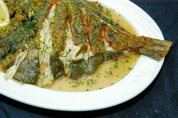 Rodaballo a la plancha