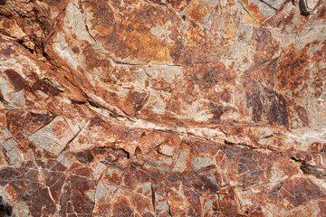 Rough granite stone surface for background, texture