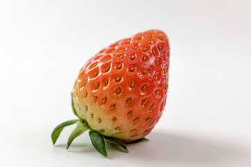 Fruit strawberry on white background
