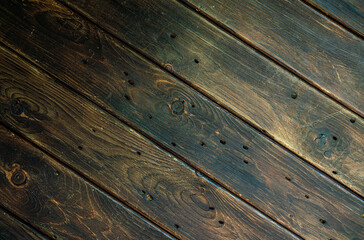 Old wooden boards. Wood texture. Can be used as background