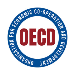 OECD organisation for economic co-operation and development symbol icon