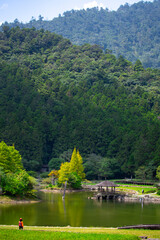 Taiwan, Yilan County, forest, mountain lake, Mingchi, famous, tourist attraction