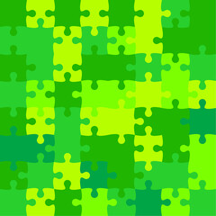 Jigsaw puzzle vector