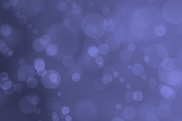 Very Peri purple color of year bokeh background