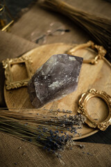 Raw crystal photography - Amethyst gemstone