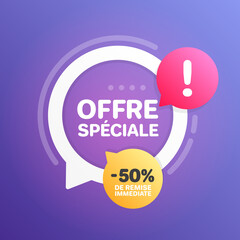 Special Offer Up To 50% Off in French Shopping Label
