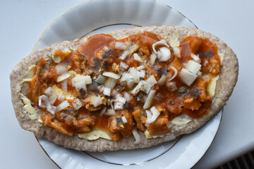 Canned fish sandwich