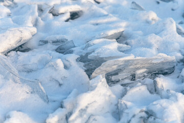 Obraz premium Turgoyak lake, Chelyabinsk region, Russia