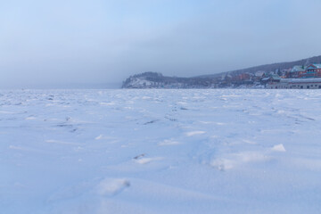 Fototapeta premium Turgoyak lake, Chelyabinsk region, Russia