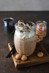 Cold coffee frappe