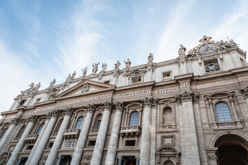 Fototapeta na wymiar Vatican Statues