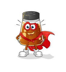 pepper powder heroes vector. cartoon character
