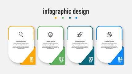 Can be used for process diagram, workflow layout, info graph, annual report, flow chart.
