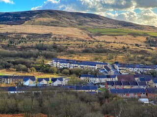 Welsh valley scene