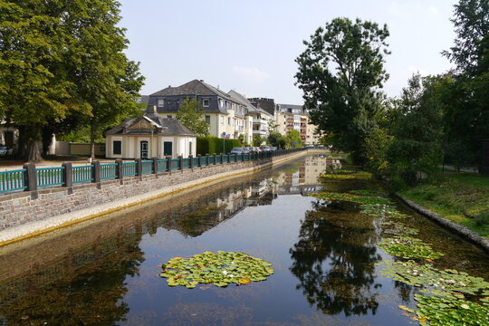 Kanal am Poppelsdorfer Schloss in Bonn