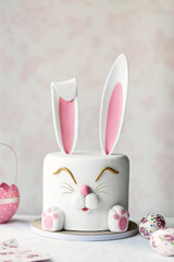 Easter bunny celebration cake