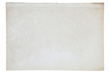 grey paper texture on white isolated background