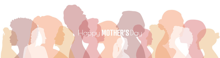 Happy Mother's Day banner.