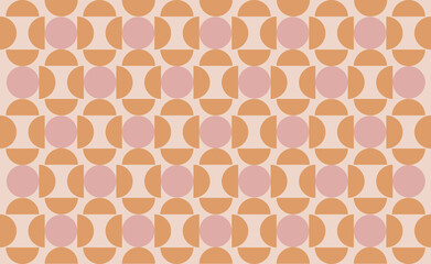 Vector groovy geometric pattern. Modern vector pattern.