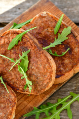  Home made Hod   Minced meat  sandwich