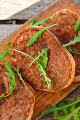  Home made Hod   Minced meat  sandwich