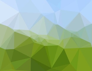 green and blue color of abstract background