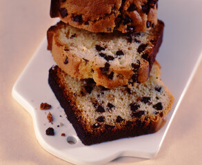 Cake aux pépites de chocolat