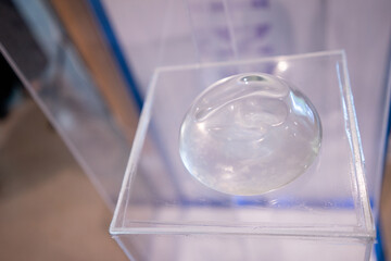 Silicone breast implants for cosmetic surgery